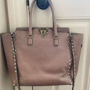 Authentic Valentino Rockstud Blush Pink 2 Way Bag